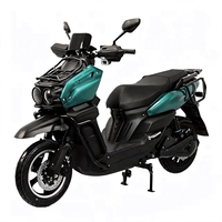 Scooter électrique à deux roues puissant 1000W 72V pour adultes - Haute vitesse, étanche, télécommande, autonomie de 40 à 60 km