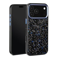 Étui de téléphone en TPU en fibre de carbone véritable forgée pour iPhone 18/18Pro/18Pro Max/18air/17/17pro Max/17air/16/14/12pro/11/13/15