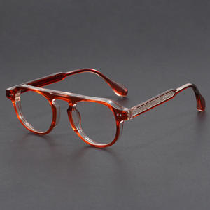 Kính mắt cổ điển tròn nam nữ thời trang <span class=keywords><strong>2026</strong></span>, chống ánh sáng xanh, gọng kính Tr90 - Product Image 3