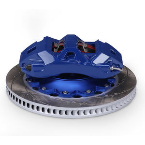 Nouveau ES6 6 Piston Big Brake Caliper Kit 380mm Rotors De Frein Plaquettes De Frein En Céramique pour <span class=keywords><strong>Kia</strong></span> Sportage Stinger K3 K4 K5 Soluto Optima EV6 - Product Image 6