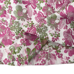 Floral Print Dresses for Women Clothing Manufacturers Custom Online <strong>Bulk</strong> Buying High Quality Short Sleeve A-line Elegant Dress - Product Image 6