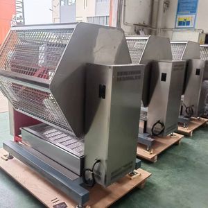 Nouveau modèle d'usine Rôtissoire à gaz au charbon de bois de poulet utilisée pour le barbecue extérieur de 48 poulets - Product Image 6