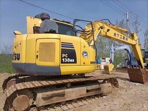 Vente en gros d'excavatrices Komatsu PC138US d'occasion, excavatrice sur chenilles de 14 tonnes, pompe hydraulique KYB - Product Image 2