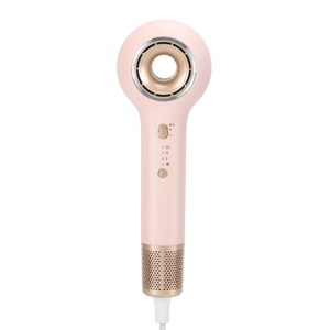 Mini Sèche-<span class=keywords><strong>Cheveux</strong></span> Haute Vitesse 1300W Design Donut Secador De Pelo Magnético Mint Loop Celeste 110 000 tr/min - Product Image 3