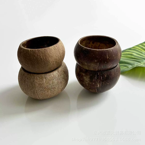 İskandinav Modern doğal hindistan cevizi kabuğu mumluk cilalı Acai & buda kaseler çevre dostu Vegan hediyeler mutfak dekoru 2 boyutları - Product Image 2