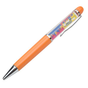 Stylo publicitaire pour cadeaux d'affaires, recharge facile, stylo à bille en ABS 3D en PVC rempli d'huile - Product Image 1