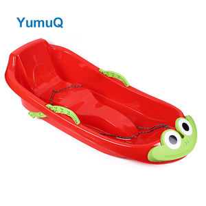 YumuQ Enfants Led Snowboard Luge Rouge Fusée Ronde Traîneau <span class=keywords><strong>Rider</strong></span> Ornement Exercice Chien Bottes À Vendre - Product Image 2