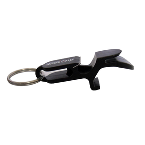 Porte-clés multifonction 4-en-1 en plastique ABS et métal, imprimé UV, avec décapsuleur et outil pour canettes de bière ZF Global Export - Product Image 2