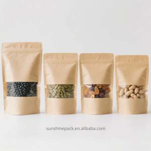 Sachets refermables à fermeture éclair imprimés avec logo personnalisé pour chips, brownies, snacks - Emballage alimentaire résistant à l'humidité - Product Image 3