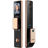 Serrure intelligente personnalisée 3D empreinte digitale veine de paume porte d'entrée en bois antivol mot de passe personnalisé caractéristiques WiFi réseau connecté