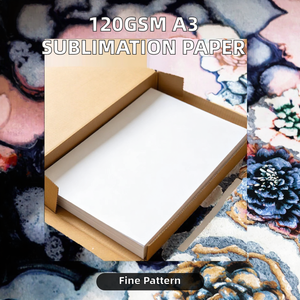 120gsm <b>A3</b> JIGU Sublimation Transfer <b>Paper</b> Smooth Surface Welcome Bulk Custom Orders Delicate Pattern Reproduction for Clothing - Product Image 2