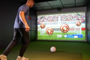 Trong nhà AR tương tá<span class=keywords><strong>c</strong></span> trò chơi thể thao <span class=keywords><strong>b</strong></span>óng đá giả lập trẻ em giả lập <span class=keywords><strong>b</strong></span>óng đá Mỹ - Product Image 6