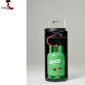 Medium Area Patio Outdoor Propane Butane Gas Steel <strong>Fire</strong> <strong>Pit</strong> with 40000-44999 BTU Heating and <strong>Fire</strong> Glass for Garden Use <strong>Portable</strong> - Product Image 4