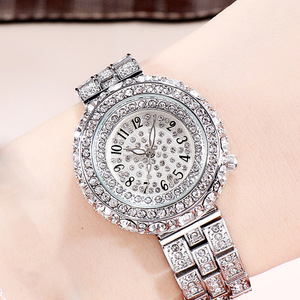 New Hot Selling Women's Watch Trendy and Elegant Rose Gold Diamond-Studded Women's Watch Fashionable and Waterproof Wristwatch - Product Image 5