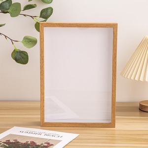 Tùy chỉnh bằng gỗ MDF khung ảnh với hoa khô hộp bóng tùy chỉnh kích cỡ từ 4x6 12x16 sắt Loại kim loại - Product Image 6