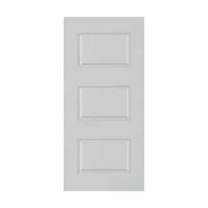 White Primer wood grain and smooth surface panel HDF Door HC Filler for sale Good quality China Factory