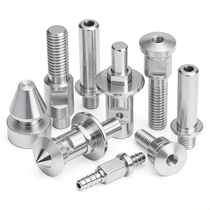Pièces d'axe usinées sur commande par CNC pour équipement de transmission automatisé, composants métalliques de précision, OEM ODM - Product Image 5