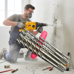 Juego de Brocas para Martillo Rotatorio Eléctrico con Vástago <span class=keywords><strong>SDS</strong></span> <span class=keywords><strong>Plus</strong></span> de Calidad Profesional 2026-bomi-1 - Product Image 6