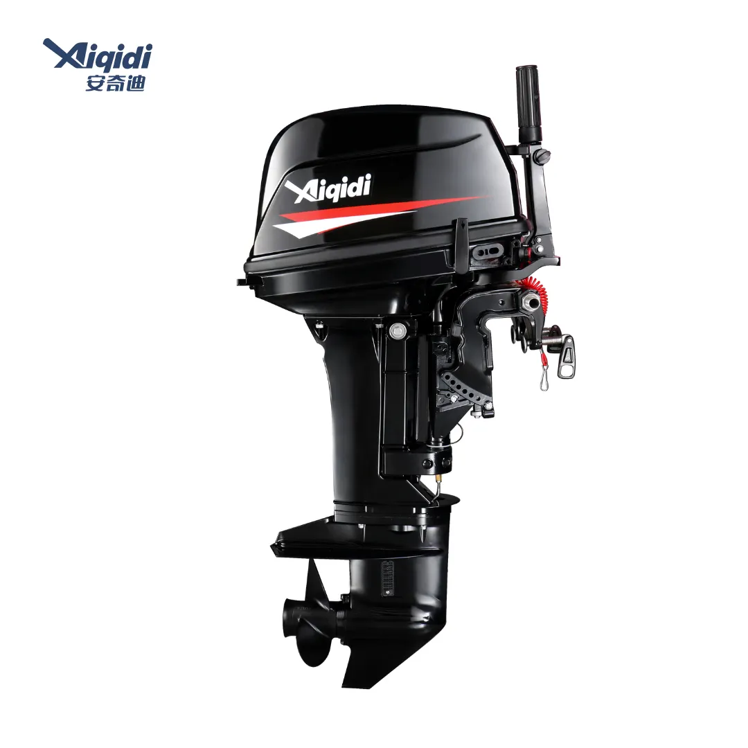 20HP Gasolina Outboards FRP Plástico Iate Veleiro AIQIDI T20 Liga De Alumínio Personalizado Motores Outboard