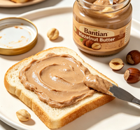 Pâte à tartiner aux noisettes Bantian sans huile de graines, sans huile de palme, sans additif, grande quantité, OEM ODM disponible 2026