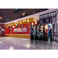 Póster de publicidad Led para interiores, módulos HD P2 P2.5 P3, 3G, 4G, Wifi, espejo Led inteligente, 640x1920mm