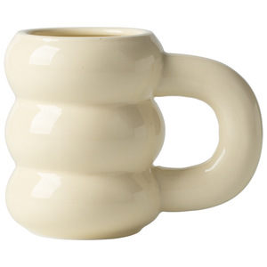 <span class=keywords><strong>Taza</strong></span> de Café de Cerámica con Logotipo Personalizado Pintado a Mano, Estilo Coreano, Única y Linda, para Mujer - Product Image 6