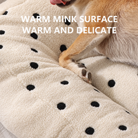 Cama para Mascotas Lavable de Sherpa con Cojín Elevado Extraíble para Perros y Gatos Pequeños y Medianos, Venta al Por Mayor OEM