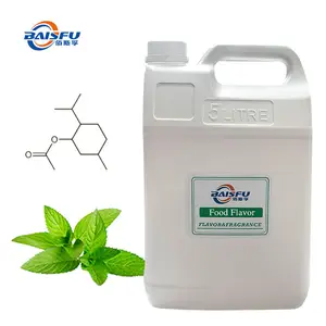 Wholesale 98^% Menthyl acetate CAS89-48-5 Food Beverages Cosmetics Skin Care Beautiful Toilet Water Soap perfume