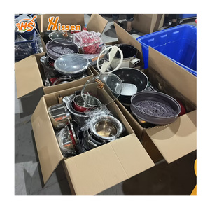 Liquidación de Stock: Juego de Utensilios de Cocina Antiadherentes con Sartén Antiadherente y Juego de Ollas y Sartenes Mixtas Antiadherentes para el Mercado de Nicaragua - Product Image 1