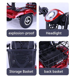 Scooters Électriques de Mobilité Légers et Abordables pour Seniors et Personnes à Mobilité Réduite - Product Image 6