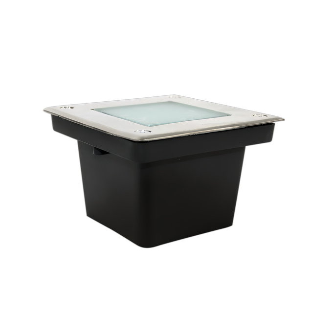 IP68 LED Square Inground Light RGB DMX512 Architectural Underground Luminaire for Landscape Projects