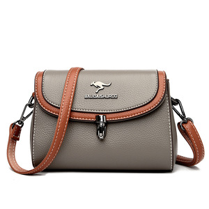 Luxury Designers PU Leather Shoulder Hand Bags Cover Pocket Crossbody Bag Custom Women's Messenger Bags - Product Image 1