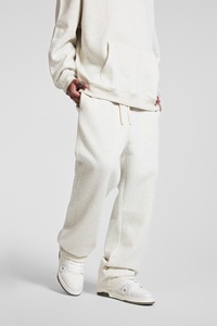 Vente en gros de pantalons de survêtement à la mode OEM Pantalons de survêtement vierges Pantalons de <span class=keywords><strong>jogging</strong></span> personnalisés Impression unie polaire Sweat Jogger nu pour hommes - Product Image 5