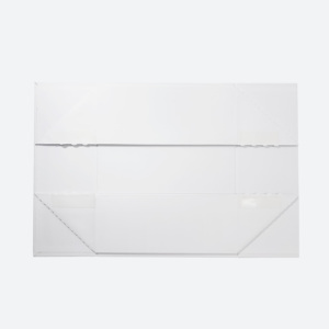 Caja de Regalo Plegable A4, Blanca, con Cierre Magnético, Tacto Suave Similar al Terciopelo, Caja Rígida Plegable con Cinta - Product Image 3
