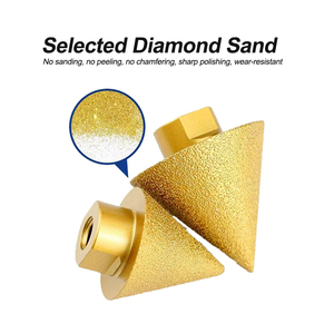 Outil de chanfreinage diamanté à brasage TGS, vente directe usine, tige longue durée pour réparation et polissage de carreaux de céramique et de marbre - Product Image 6