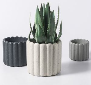 <span class=keywords><strong>Pot</strong></span> de fleurs en <span class=keywords><strong>ciment</strong></span> Nodic, <span class=keywords><strong>Pot</strong></span> de jardinière d'herbe, Pots de fleurs d'intérieur et d'extérieur, conteneurs de plantes à Planter, 1 pièce - Product Image 6