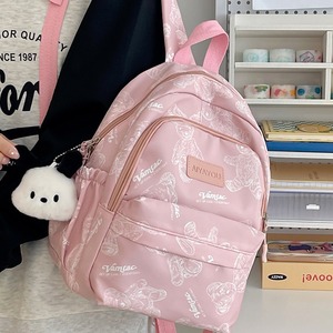 Aiyayou Mini Backpack Lightweight School Bag For Women Students Casual Travel Backpack With Letter Pattern Summer 2024 - Product Image 4