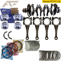 AKF Car Engine PE PY Auto Engine Systems Crankshaft Connecting Rod Piston & Rings Bearings Set Mazda 6 CX-4 CX4 CX-5 CX5 2.5L