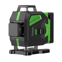 Niveau laser infrarouge vert automatique haute précision Borka 12/16 lignes, modèle QY-12/16