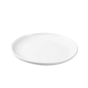 Nordic Western Style Geschirr Gerade Platte Runde geformte Restaurant Einfache Keramik platte Set 7,5 Zoll