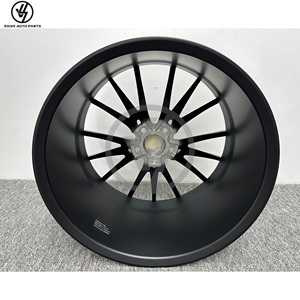 Jantes en alliage d'aluminium forgé multi-rayons noir mat personnalisables, 19-24 pouces, ajustement précis 1:1, pour rétrofit/amélioration W205 - Product Image 5