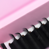 Extensions de cils vintage Harajuku couleur bonbon, pastel, kawaii, pointe arc-en-ciel, mixtes, audacieuses, pop, 13 mm, style Tokyo Harajuku Street Pop