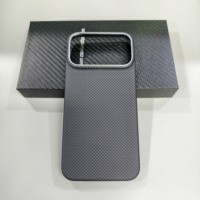 Étui de téléphone professionnel de luxe en fibre d'aramide 600D ultra-fin, magnétique, léger et anti-chute pour iPhone 18 17 Pro Max