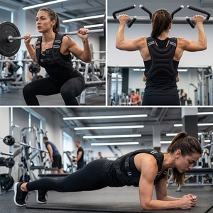 VIGFIT <span class=keywords><strong>Chaleco</strong></span> con Peso Ajustable <span class=keywords><strong>de</strong></span> 5 kg <span class=keywords><strong>para</strong></span> Fitness, <span class=keywords><strong>Chaleco</strong></span> <span class=keywords><strong>de</strong></span> Entrenamiento con Peso Negro <span class=keywords><strong>para</strong></span> <span class=keywords><strong>Correr</strong></span>, <span class=keywords><strong>para</strong></span> Hombres y Mujeres - Product Image 4