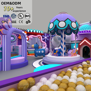 Nuevo Diseño Atractivo de Parque Infantil Interior, Castillo de Juegos para Niños Pequeños con Laberinto Comercial, Parques de Juegos para Niños en Centros Comerciales - Product Image 2