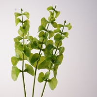 Feuilles d'iris artificielles en latex de haute qualité, toucher réel, plantes vertes artificielles, verdure pour la décoration de mariage