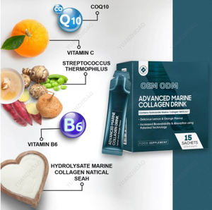 Oem vitamin c kolagen minuman elastin cairan pemasok pelembap kulit kolagen laut Peptida kecantikan kolagen cair sachet - Product Image 5