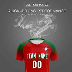 Ensembles d'entraînement de football classiques rouges personnalisés pour adultes/enfants - Product Image 5