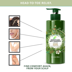 แชมพูออร์แกนิคจากธรรมชาติผสมทีทรี ช่วยขจัดรังแค ปราศจากซัลเฟต บรรเทาอาการคัน ทำความสะอาดหนังศีรษะ เหมาะสำหรับทุกสภาพเส้น<span class=keywords><strong>ผม</strong></span> - Product Image 2