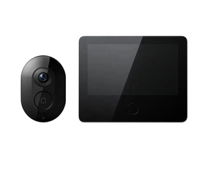 2024 Pantalla de 5,0 pulgadas 3MP WIFI Mijia <span class=keywords><strong>Mi</strong></span> Cat Eye 2 Video Timbre mirilla cámara para <span class=keywords><strong>Xiaomi</strong></span> Smart - Product Image 1